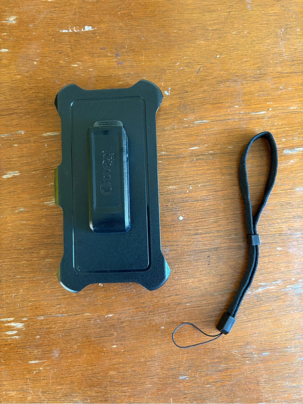 OtterBox Black Phone Holster with Removable Wrist Lanyard
